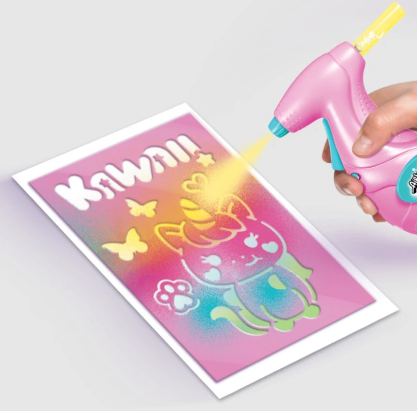 Epee Meno projektas – kawaii plakatai – kūrybinis rinkinys su elektroniniu aerografu