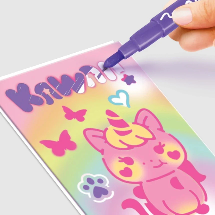 Epee Meno projektas – kawaii plakatai – kūrybinis rinkinys su elektroniniu aerografu