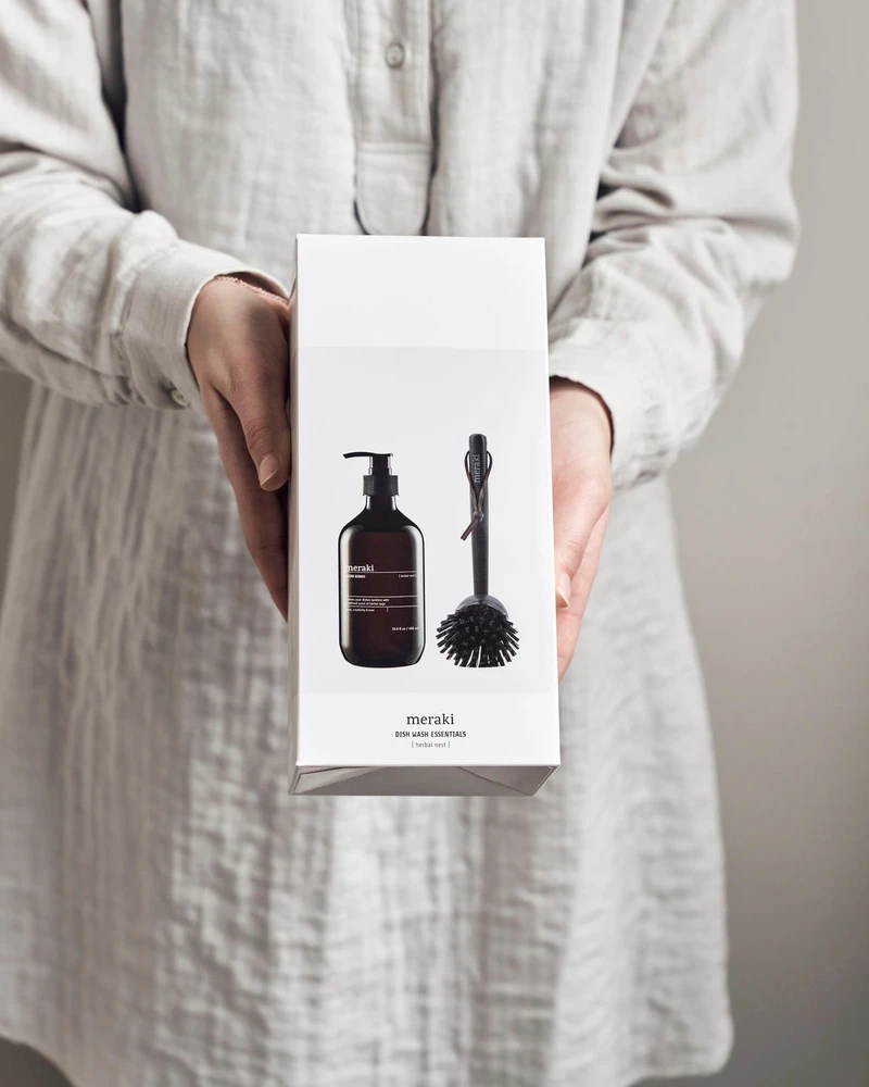 „Meraki“ – dovanų dėžutė, žolelių lizdelis, indų plovimo priemonės (309779405)