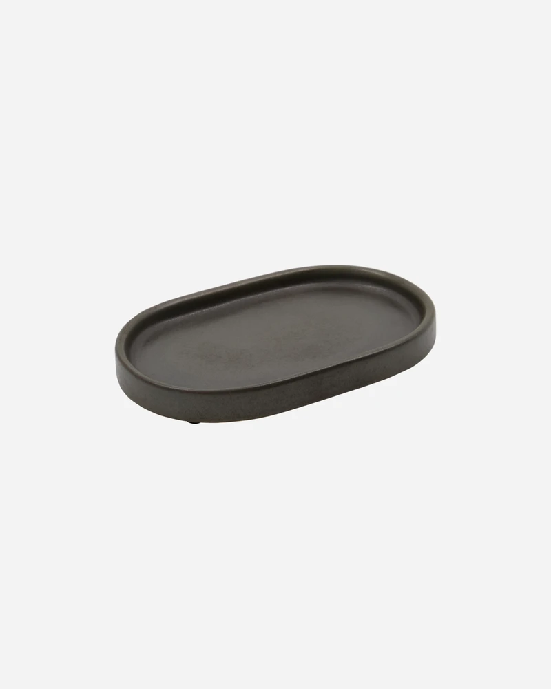 Meraki - Padėklas - Tamsiai pilkas - I: 20 cm, P: 12,5 cm, A: 3 cm