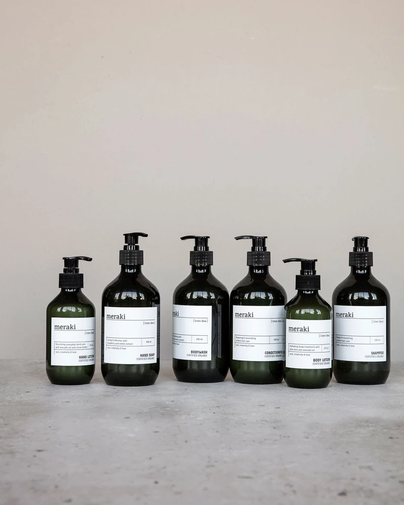 „Meraki“ rankų muilas, „Linen Rasa“ – 490 ml. (309771110)