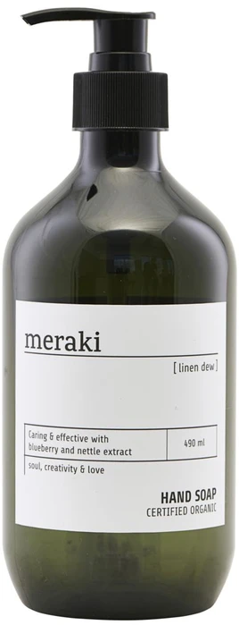 „Meraki“ rankų muilas, „Linen Rasa“ – 490 ml. (309771110)