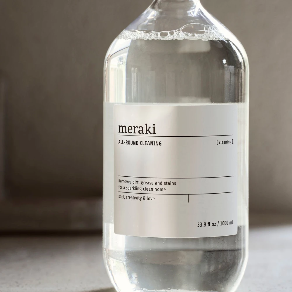 „Meraki“ – visapusiškas valymas, skaidrus – skaidrus