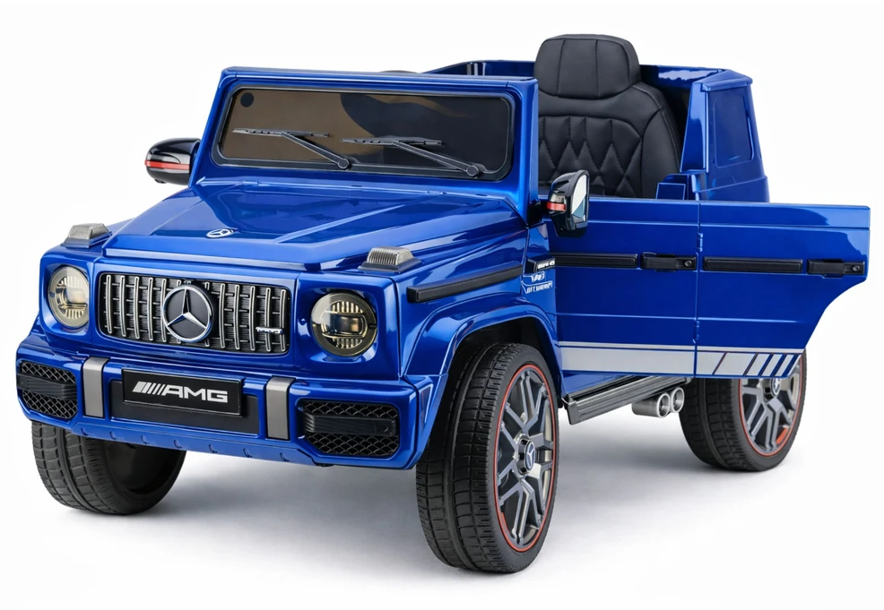Lean Cars Vaikiškas elektrinis automobilis Mercedes AMG G 63 mėlynas