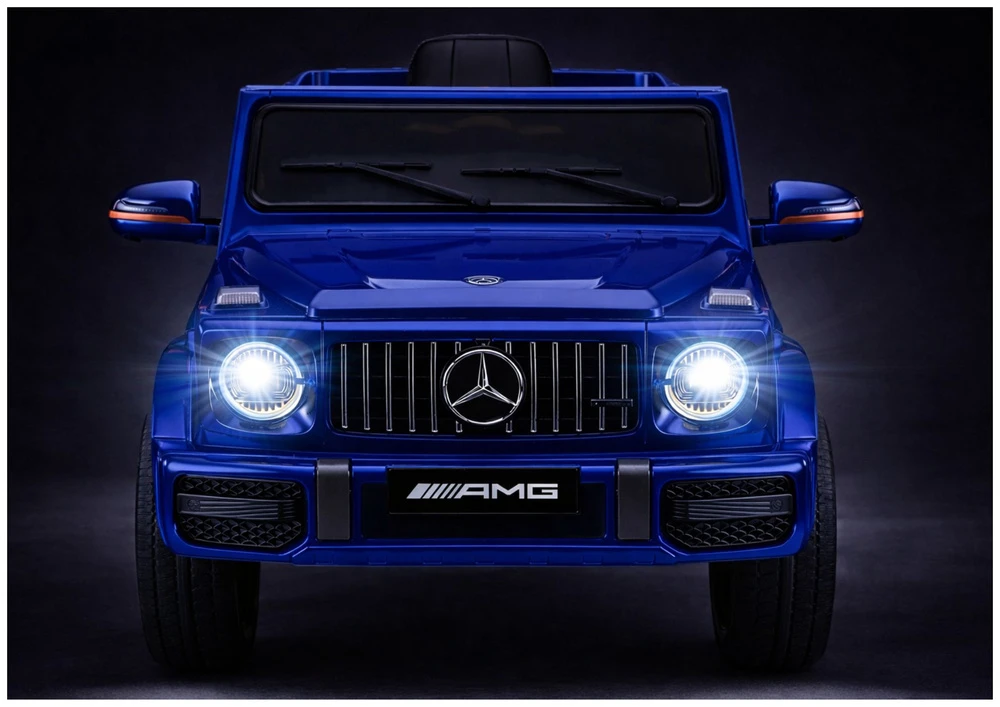 Lean Cars Vaikiškas elektrinis automobilis Mercedes AMG G 63 mėlynas