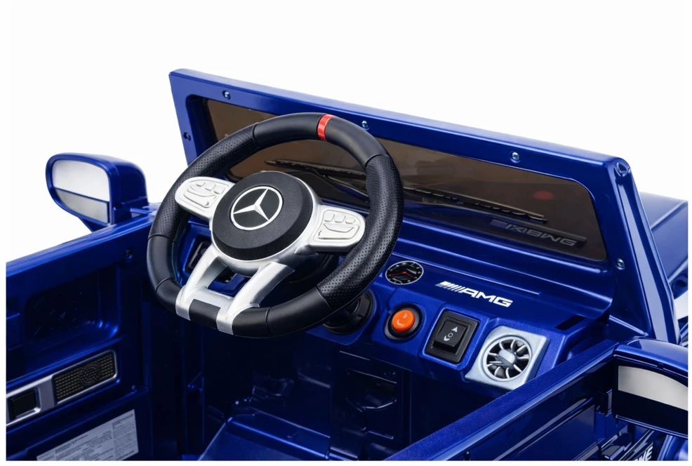 Lean Cars Vaikiškas elektrinis automobilis Mercedes AMG G 63 mėlynas