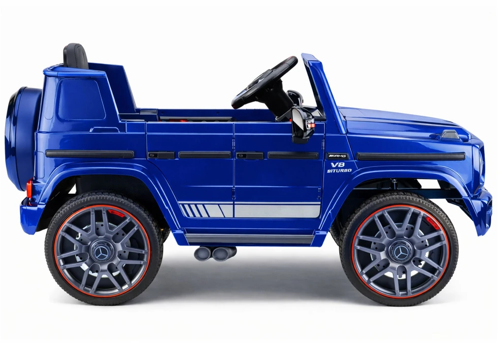 Lean Cars Vaikiškas elektrinis automobilis Mercedes AMG G 63 mėlynas