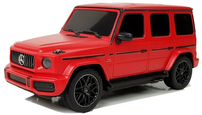 Rastar Lean toys Automobilis Mercedes AMG G63 Remote Controlled R/C 1:24 Raudona 2.4 G