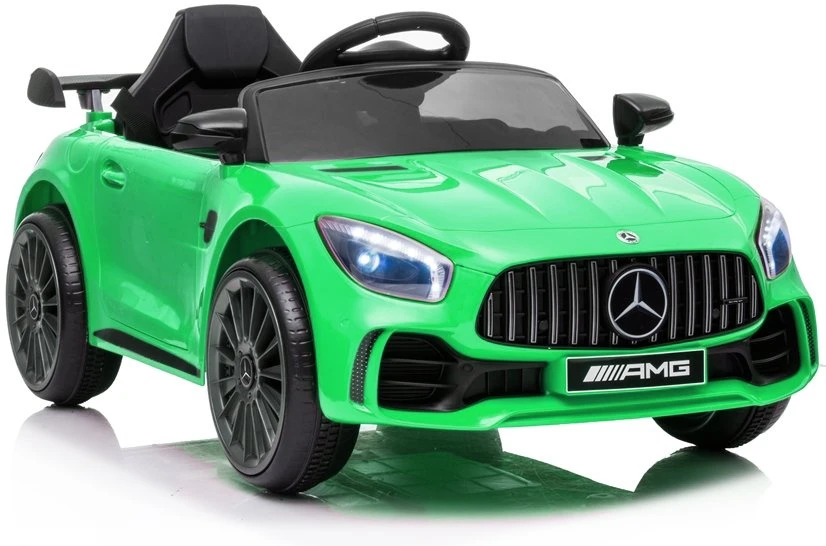 Lean Cars Elektromobilis Mercedes AMG GT R, žalias