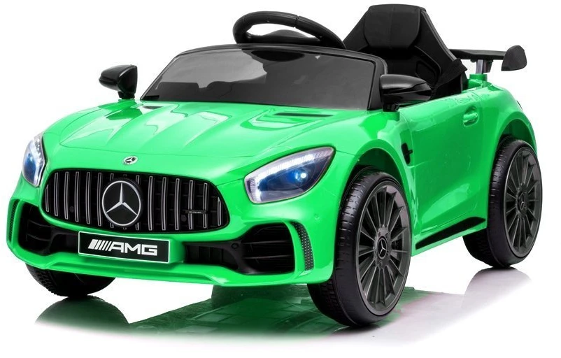 Lean Cars Elektromobilis Mercedes AMG GT R, žalias