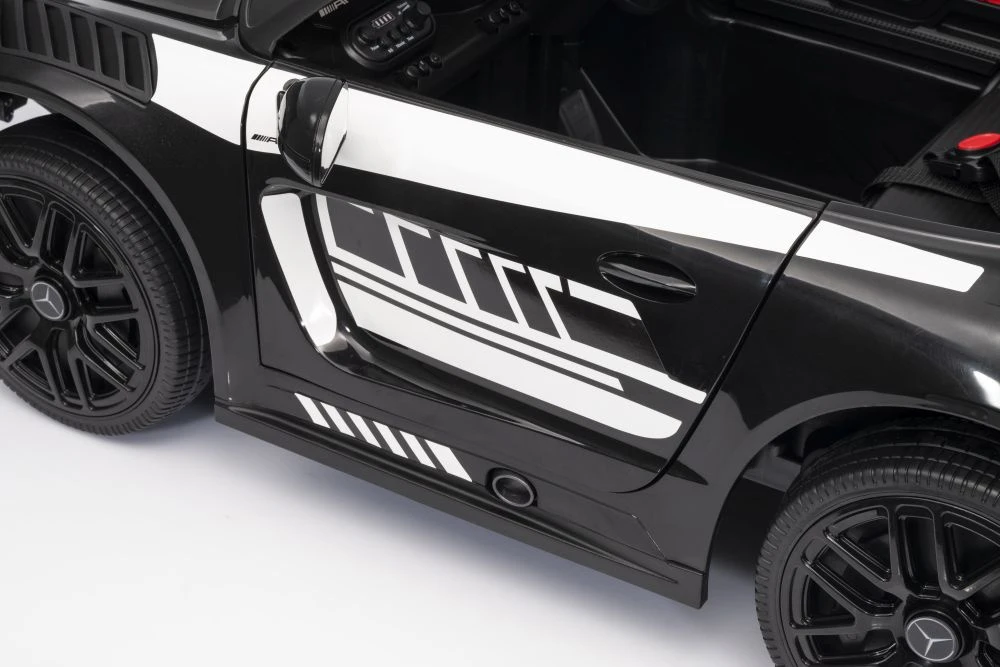 Lean Cars Akumuliatorinis automobilis Mercedes AMG GT3 Juodas