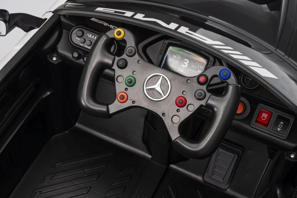 Lean Cars Akumuliatorinis automobilis Mercedes AMG GT3 Juodas