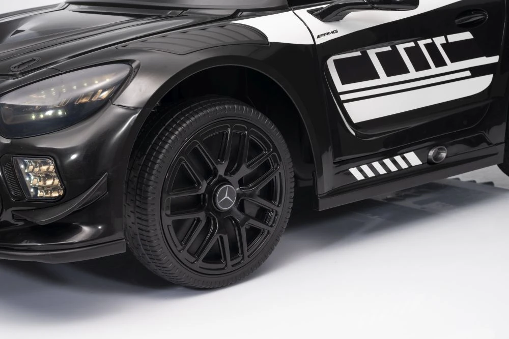Lean Cars Akumuliatorinis automobilis Mercedes AMG GT3 Juodas