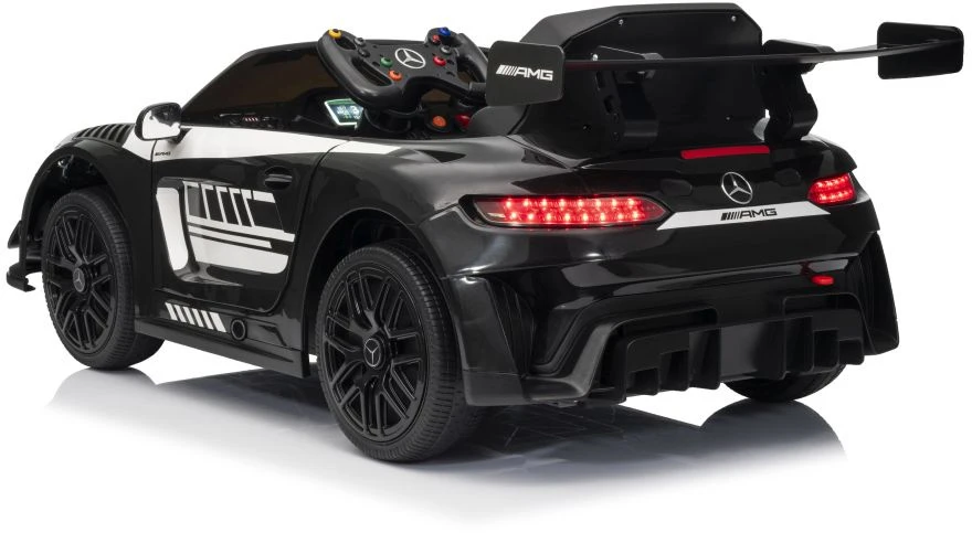 Lean Cars Akumuliatorinis automobilis Mercedes AMG GT3 Juodas