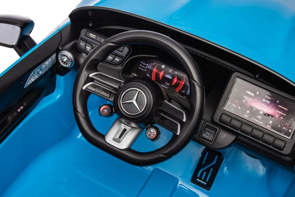 Elektromobilis vaikams Lean Cars Mercedes AMG SL63, mėlynas