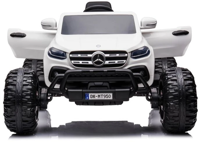 Lean Cars Vienvietis vaikiškas elektromobilis Mercedes DK-MT950 4x4, baltas