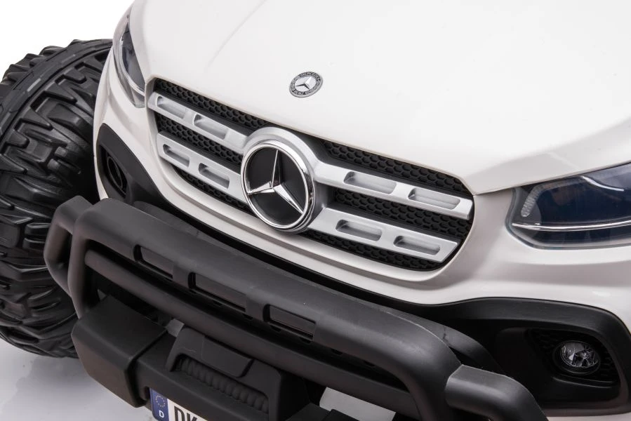Lean Cars Vienvietis vaikiškas elektromobilis Mercedes DK-MT950 4x4, baltas