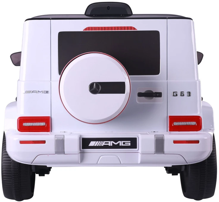 Lean Cars Elektrinis automobilis Mercedes G63 baltas