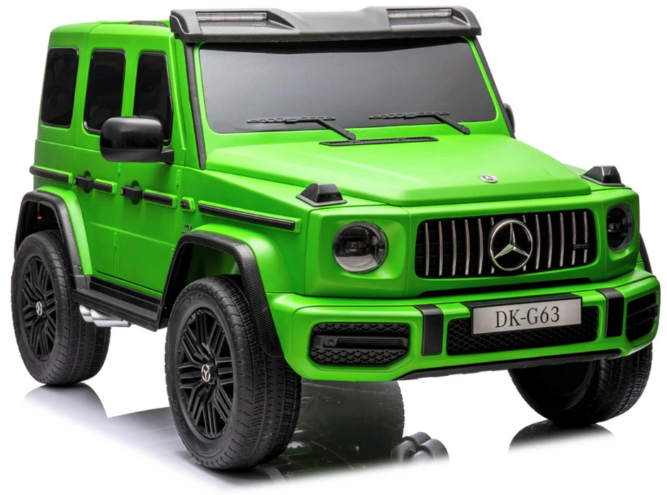 Lean Cars Akumuliatorinis automobilis Mercedes G63 XXL Žalias 4x4