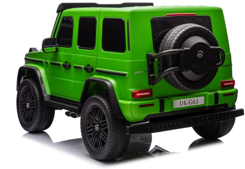 Lean Cars Akumuliatorinis automobilis Mercedes G63 XXL Žalias 4x4