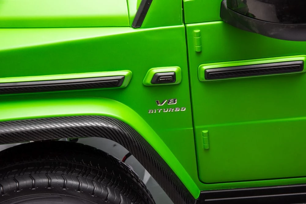 Lean Cars Akumuliatorinis automobilis Mercedes G63 XXL Žalias 4x4