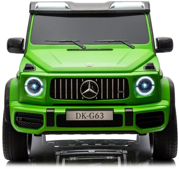 Lean Cars Akumuliatorinis automobilis Mercedes G63 XXL Žalias 4x4