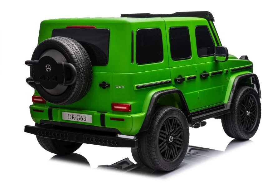 Lean Cars Akumuliatorinis automobilis Mercedes G63 XXL Žalias 4x4
