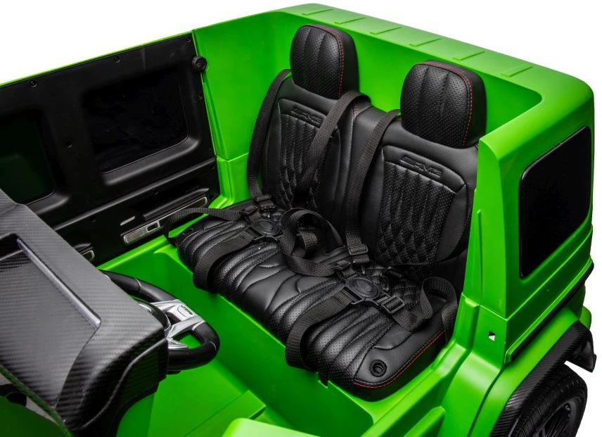 Lean Cars Akumuliatorinis automobilis Mercedes G63 XXL Žalias 4x4