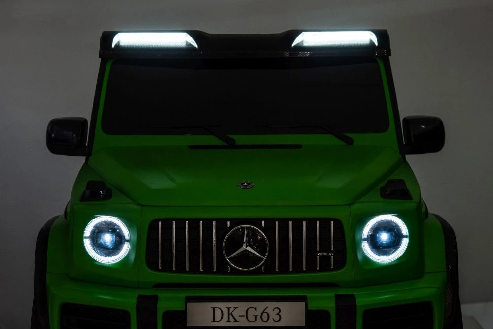 Lean Cars Akumuliatorinis automobilis Mercedes G63 XXL Žalias 4x4