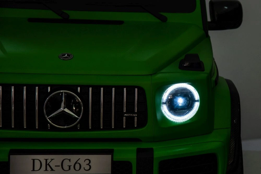 Lean Cars Akumuliatorinis automobilis Mercedes G63 XXL 24V 4x4 Žalias