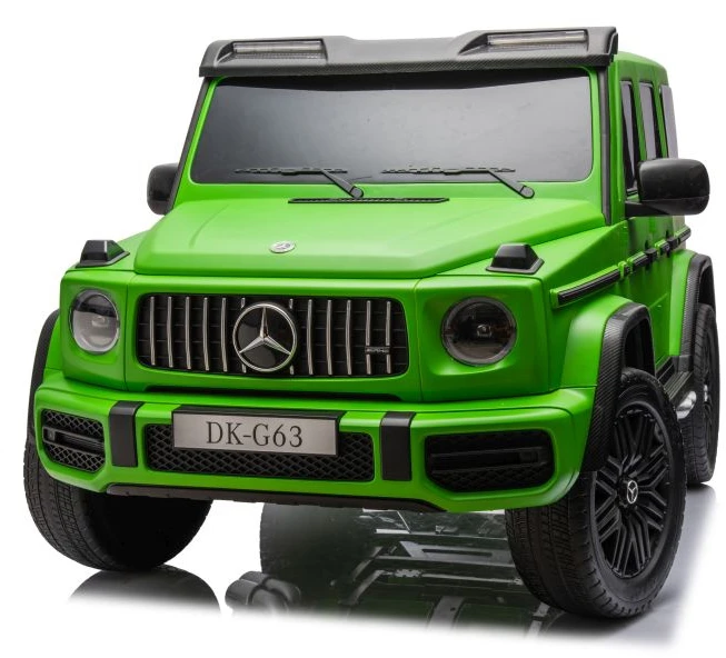 Lean Cars Akumuliatorinis automobilis Mercedes G63 XXL 24V 4x4 Žalias