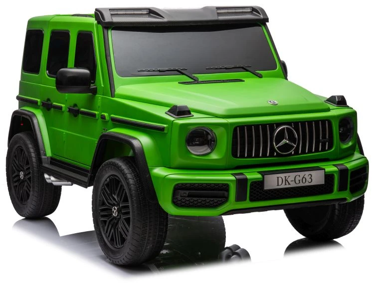 Lean Cars Akumuliatorinis automobilis Mercedes G63 XXL 24V 4x4 Žalias