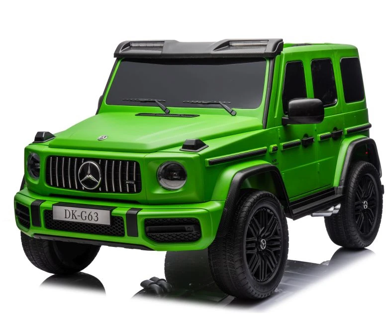 Lean Cars Akumuliatorinis automobilis Mercedes G63 XXL 24V 4x4 Žalias