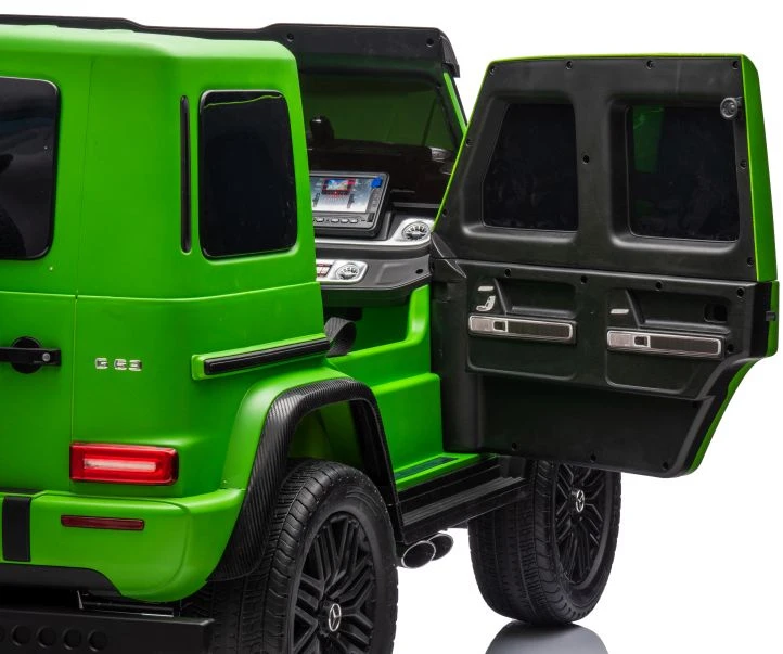 Lean Cars Akumuliatorinis automobilis Mercedes G63 XXL 24V 4x4 Žalias