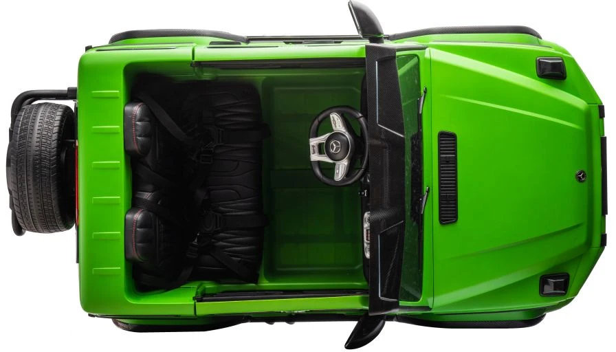 Lean Cars Akumuliatorinis automobilis Mercedes G63 XXL 24V 4x4 Žalias