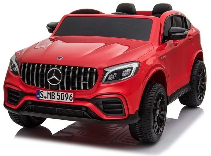 Lean Cars Akumuliatorinis automobilis vaikams „Mercedes GLC 63S QLS“, raudonos spalvos