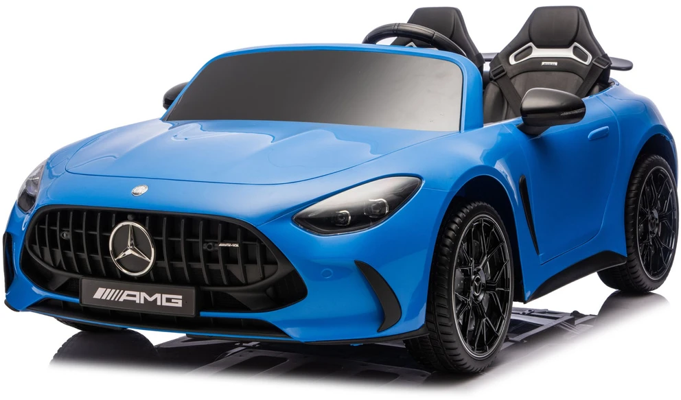 Lean Cars Elektromobilis Mercedes GT63 AMG 24 V mėlynas