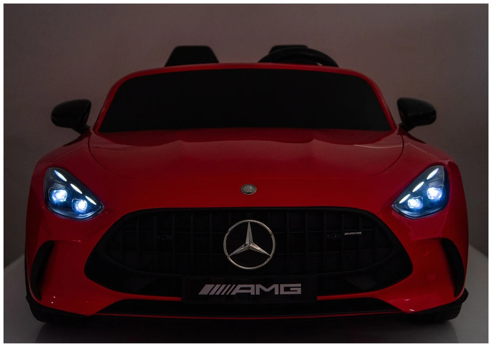 Lean Cars Elektrinis automobilis Mercedes GT63 AMG 24V raudonas