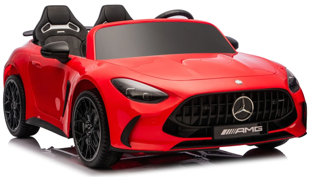 Lean Cars Elektrinis automobilis Mercedes GT63 AMG 24V raudonas