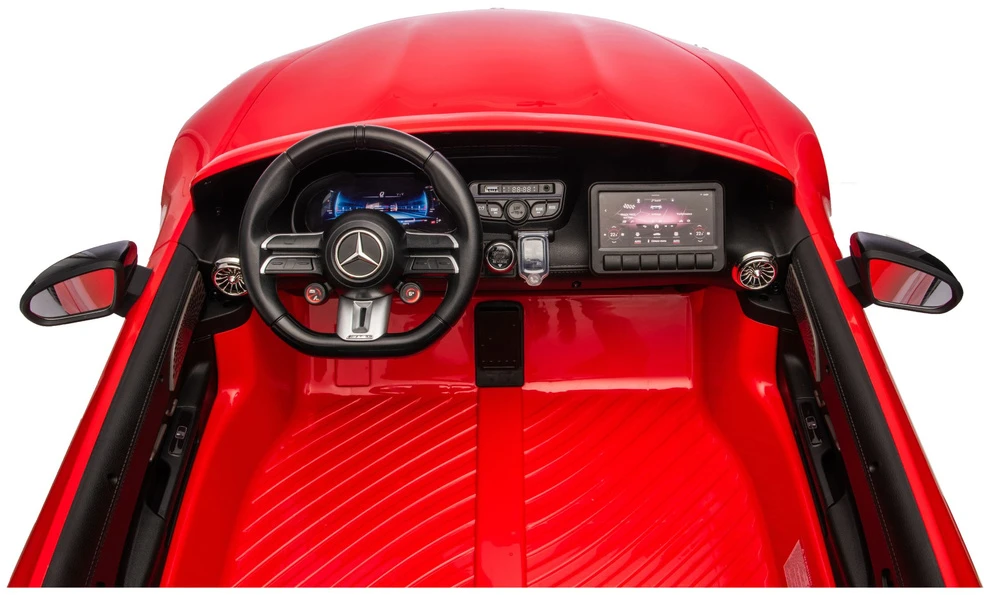 Lean Cars Elektrinis automobilis Mercedes GT63 AMG 24V raudonas