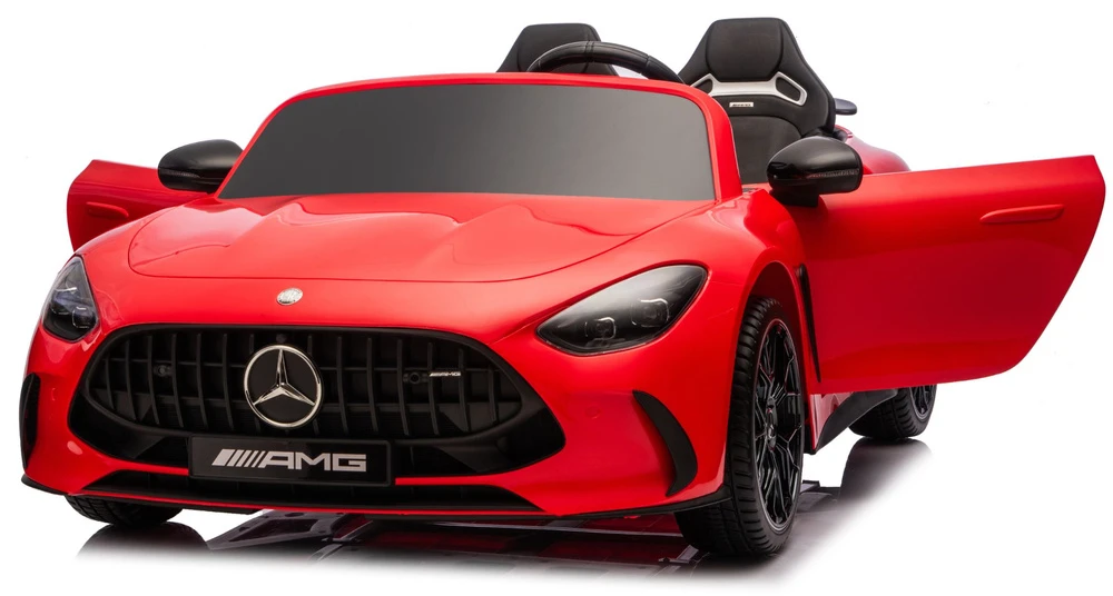 Lean Cars Elektrinis automobilis Mercedes GT63 AMG 24V raudonas