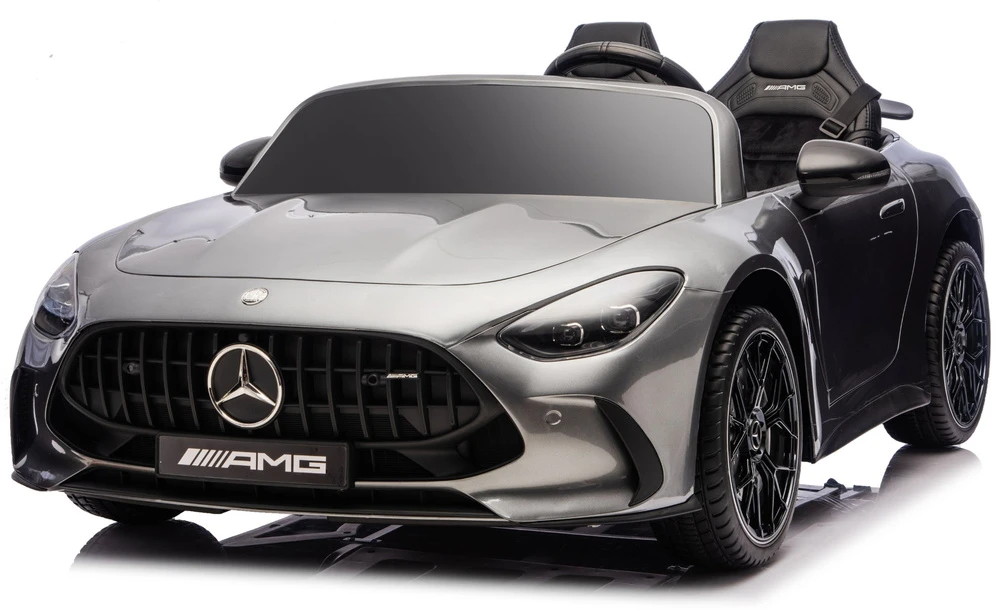 Lean Cars Elektromobilis Mercedes GT63 AMG 24V pilkas