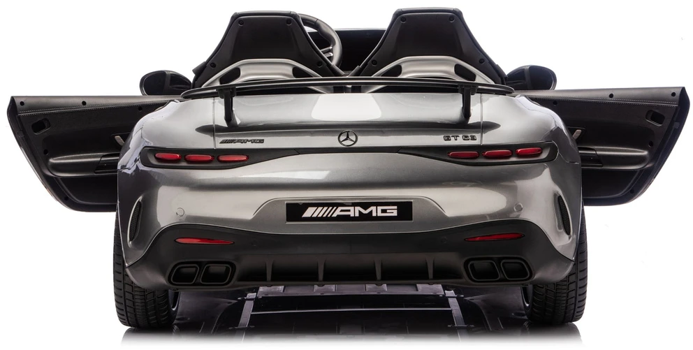 Lean Cars Elektromobilis Mercedes GT63 AMG 24V pilkas