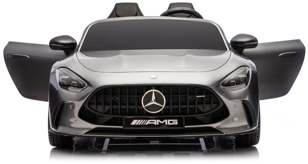 Lean Cars Elektromobilis Mercedes GT63 AMG 24V pilkas