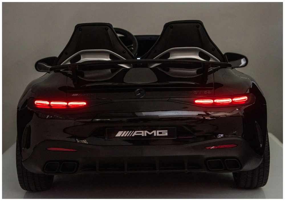 Lean Cars Akumuliatorinis vaikiškas automobilis Mercedes GT63 AMG 24 V juodas