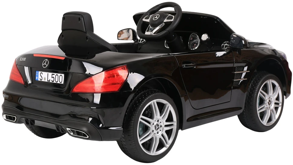 Lean Cars Vaikiškas elektromobilis Mercedes SL500 juodas