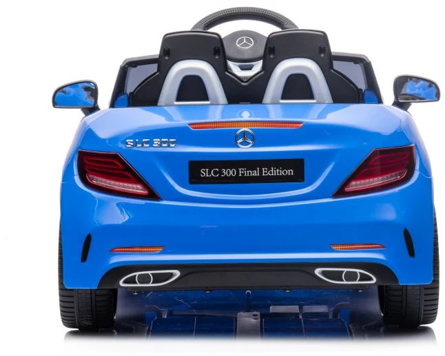 Lean Cars Dvivietis elektromobilis vaikams Mercedes SLC 300, mėynas