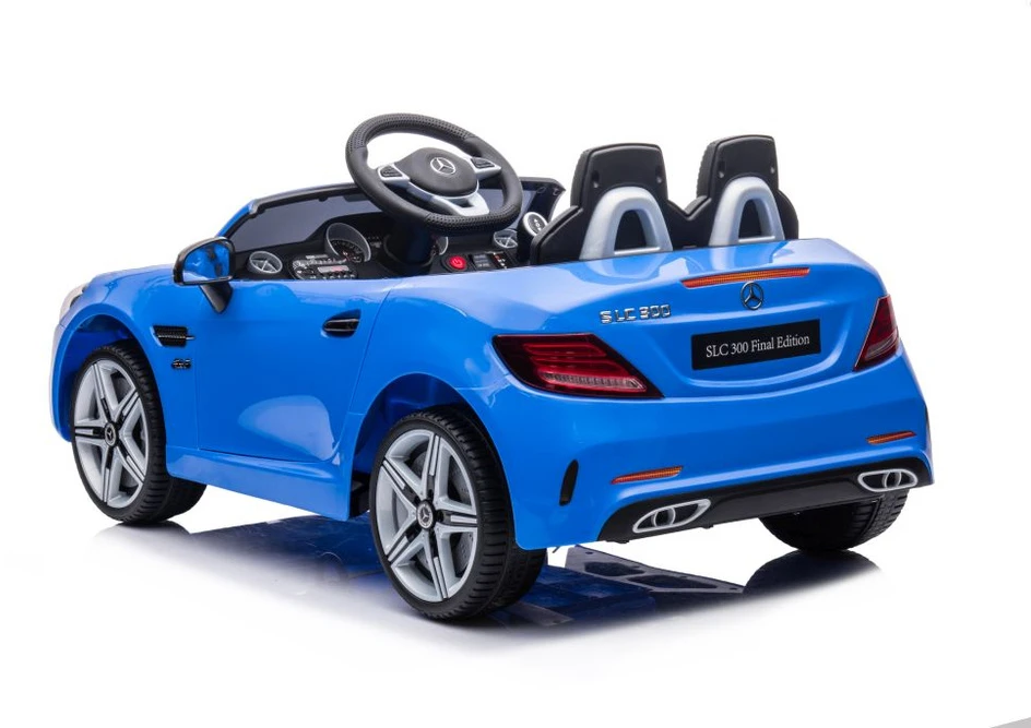Lean Cars Dvivietis elektromobilis vaikams Mercedes SLC 300, mėynas