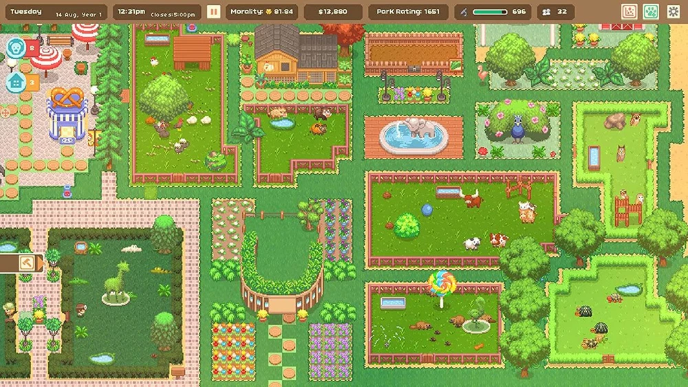 Merge Games Sukurkime zoologijos sodą