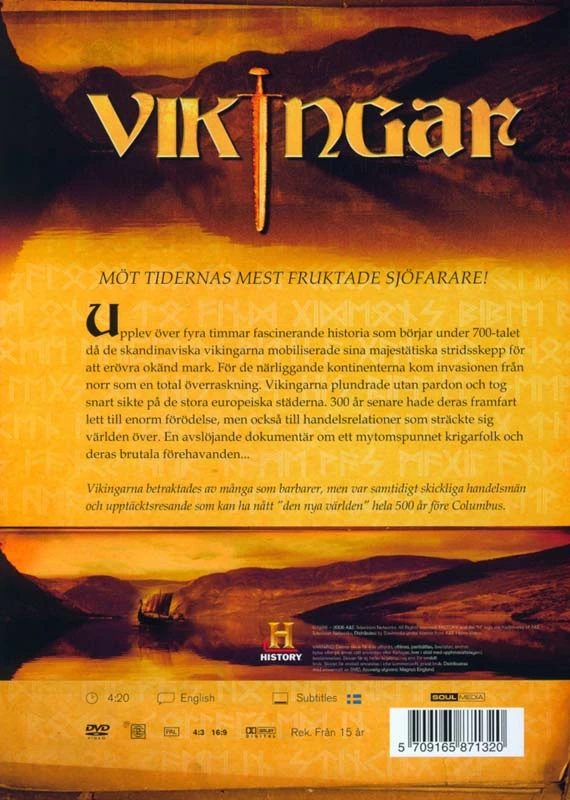 Meru Networks VIKINGŲ VALHALOS KARIAI (4 DVD RINKINYS)